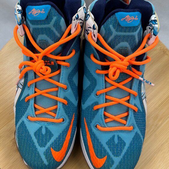 Nike Lebron 12 Buckets 685181-401 Size 5.5Y - Picture 9 of 11